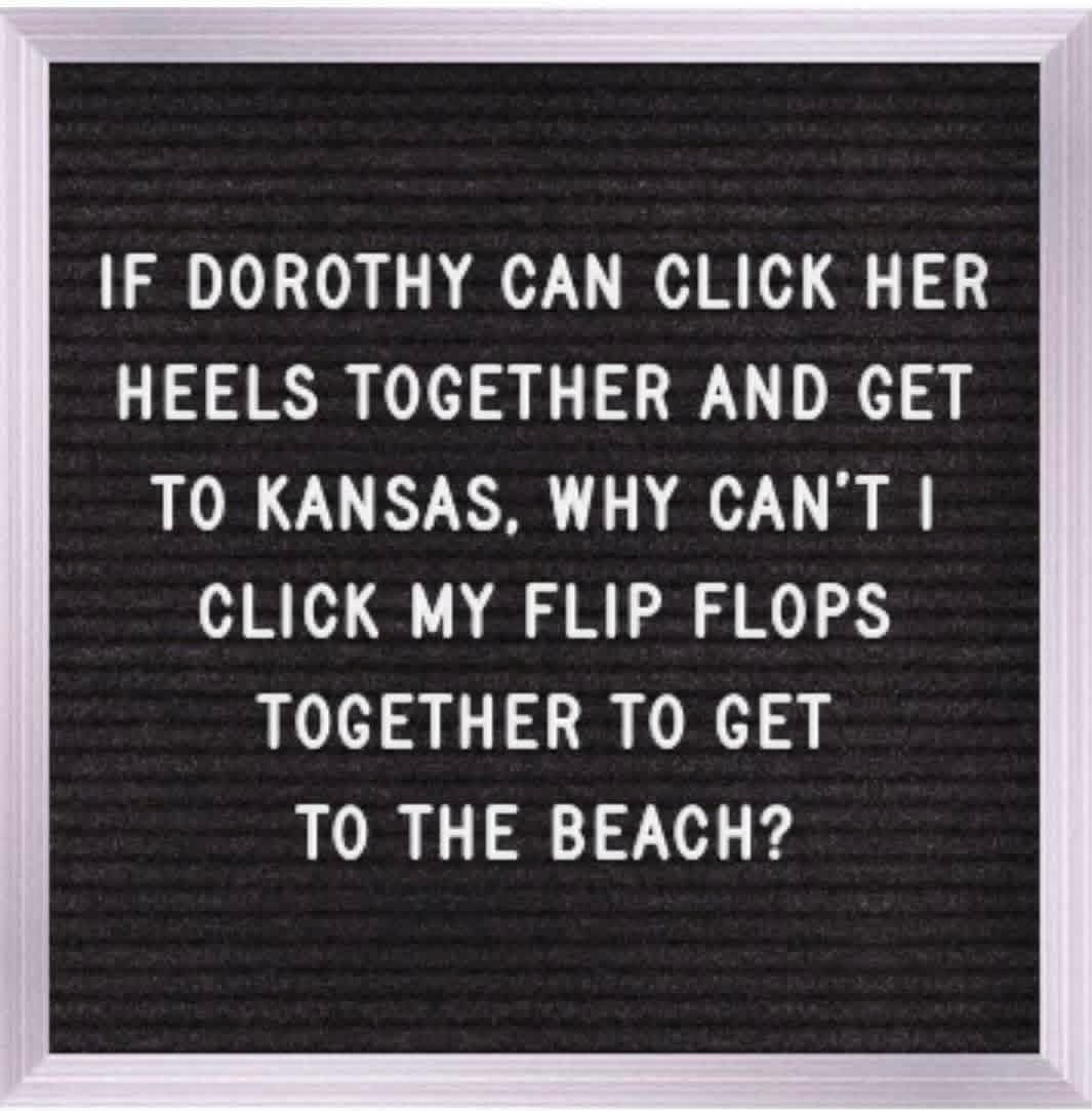 Must be defective flip flops..🤣🤣🤣