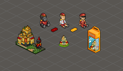 These were specially made 4 <a href="/habblivein/">Habblive</a>  9 &amp; 10 year anniversary campaigns. #habbo #habbohotel #pixelart 🎂🎂