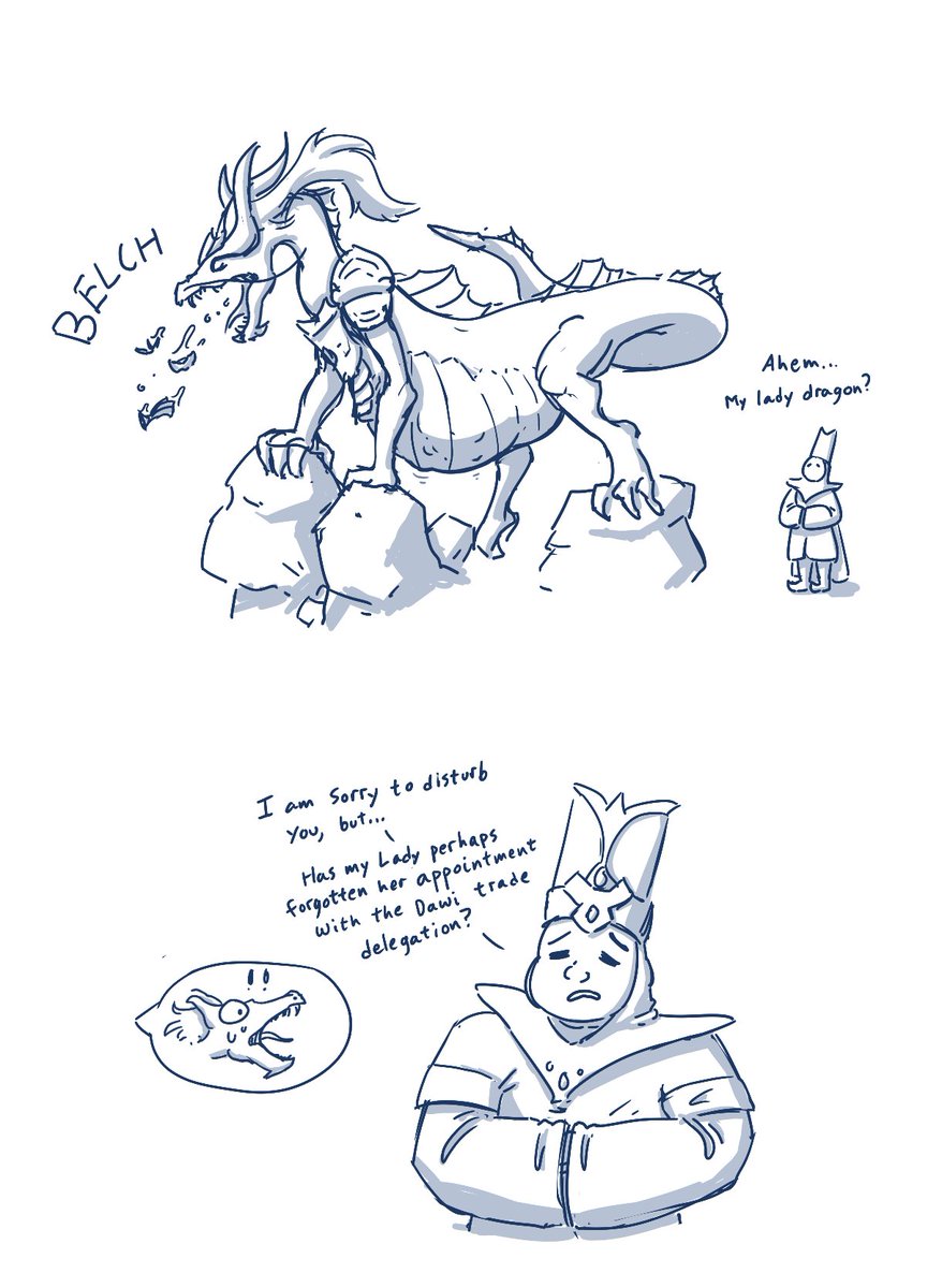 phex_art's tweet photo. legends of Miao Ying say the rumble of her thunder in battle is matched only by the rumble of her tummy after fighting too many druchii https://t.co/y6vUIxqMOc