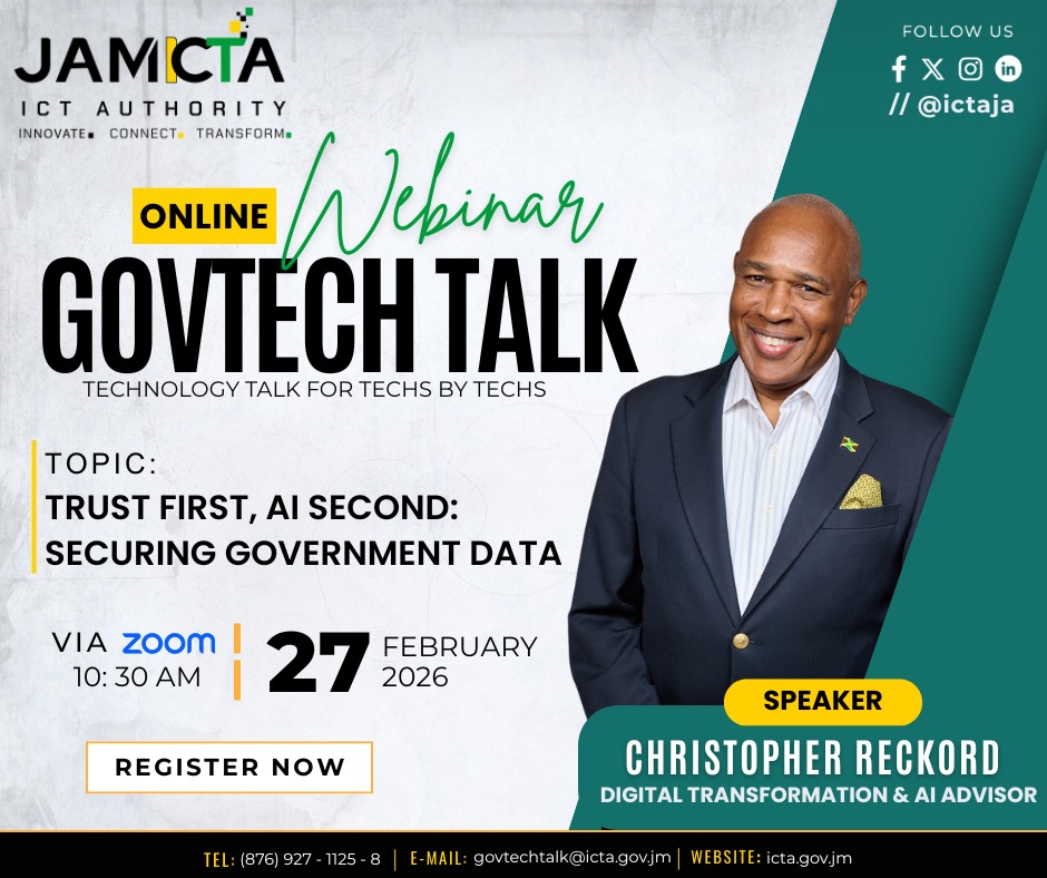 JAMICTA - ICT Authority (formerly eGov Ja Ltd) tweet media