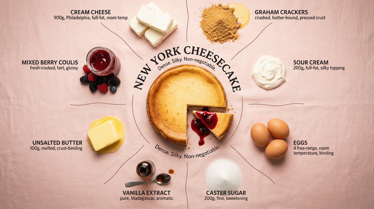 Luxury Cookbook Ingredient Flat Lay Infographic — example 4