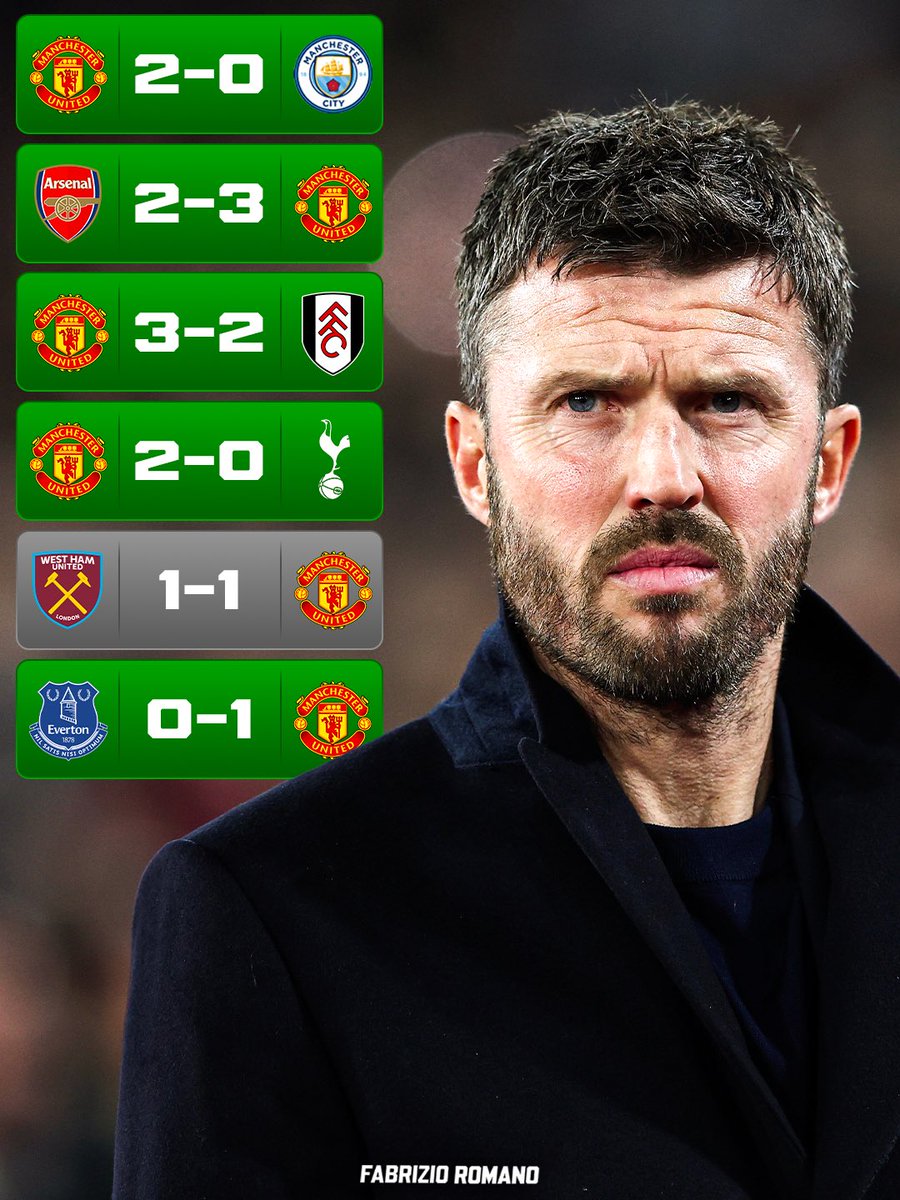 Massive respect to Michael Carrick. Results speak louder than words. Every tactic and decisions have been top notch. He’s the calm in the storm. Legends don’t shout, they win 💯
