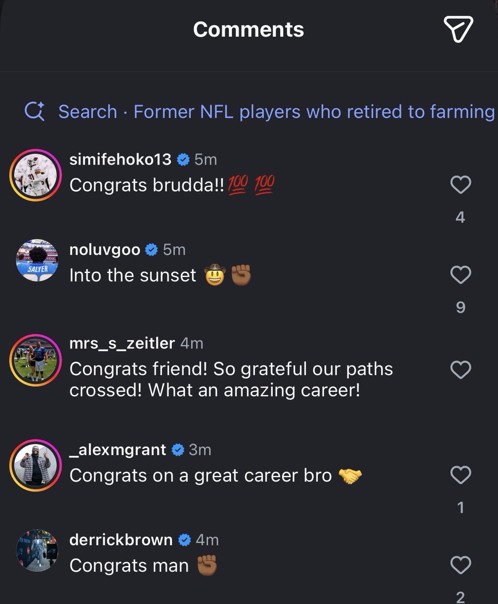 Cant believe this pussy turned off his comments he would be getting flamed right now (Bradley Bozeman retirement post) #Chargers