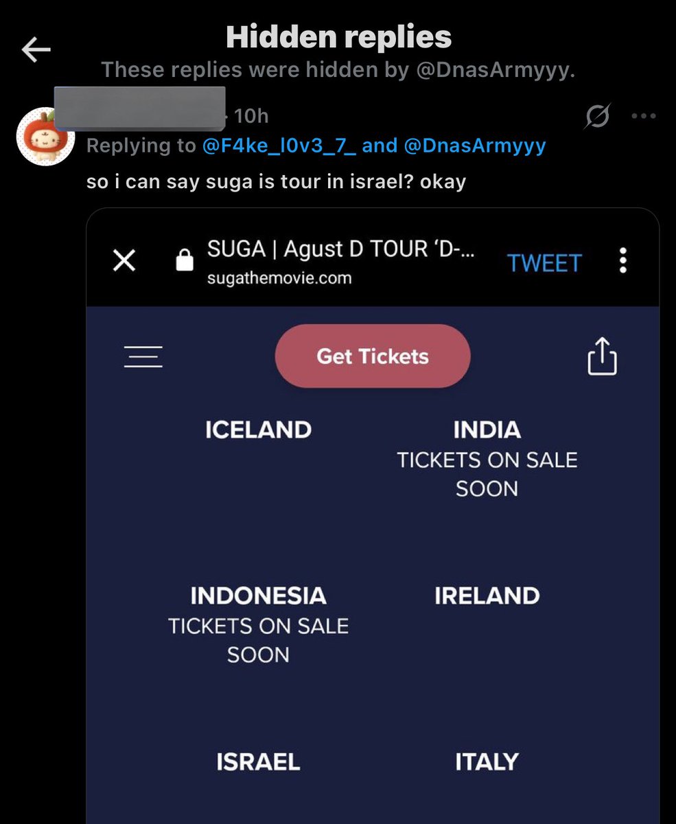 ?? the hidden replies lmao