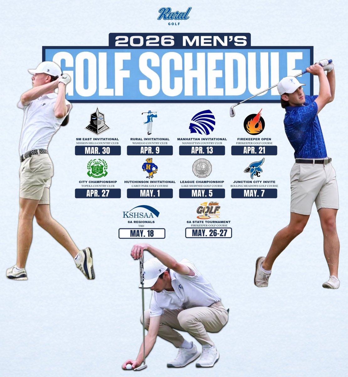 Washburn Rural Men’s Golf tweet media