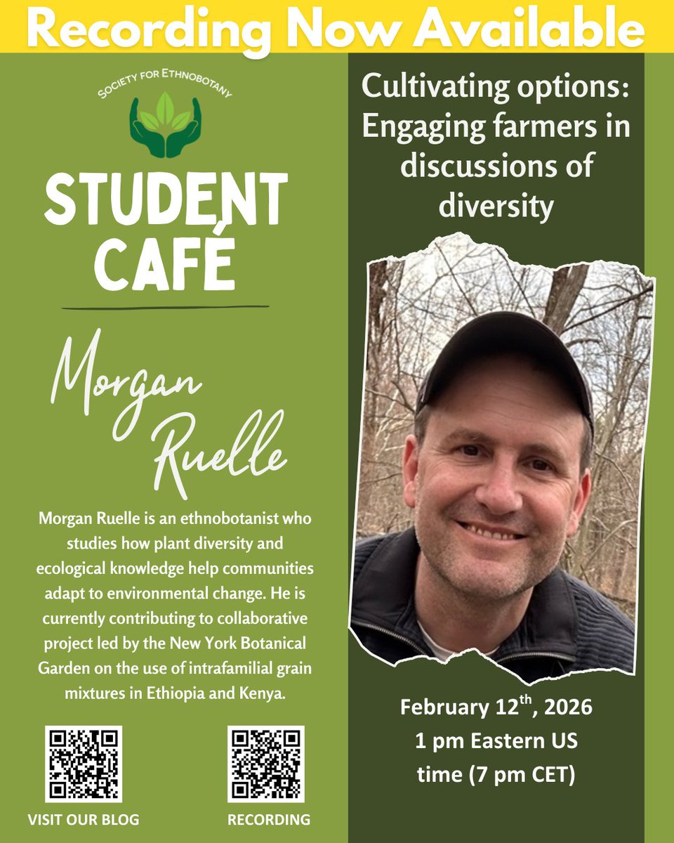 Society for Ethnobotany tweet media