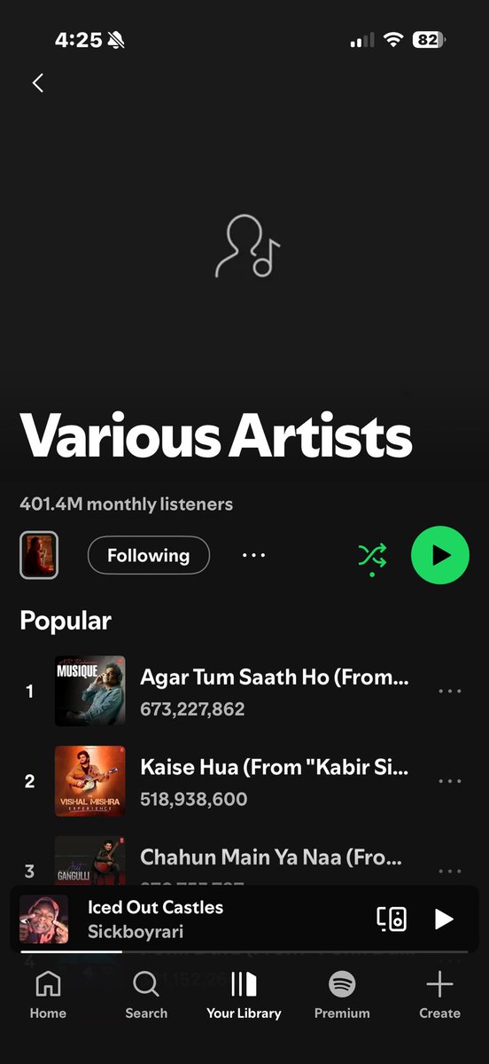 this might be the biggest industry plant ever 401 million monthly listeners yet i can guarantee nobody has ever heard of this person