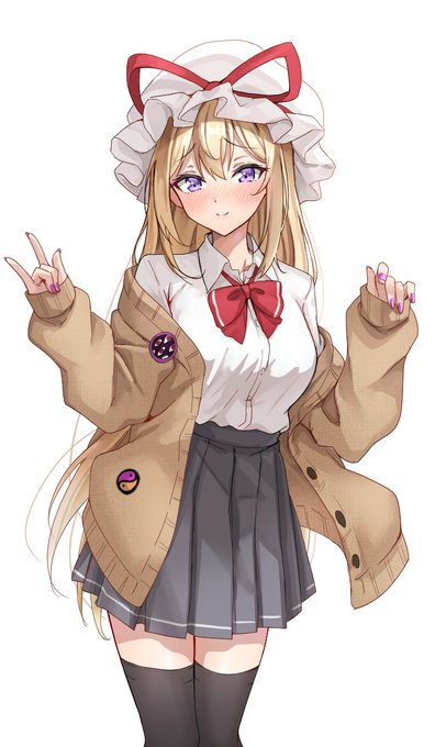 照れ顔jk紫様 #東方Project