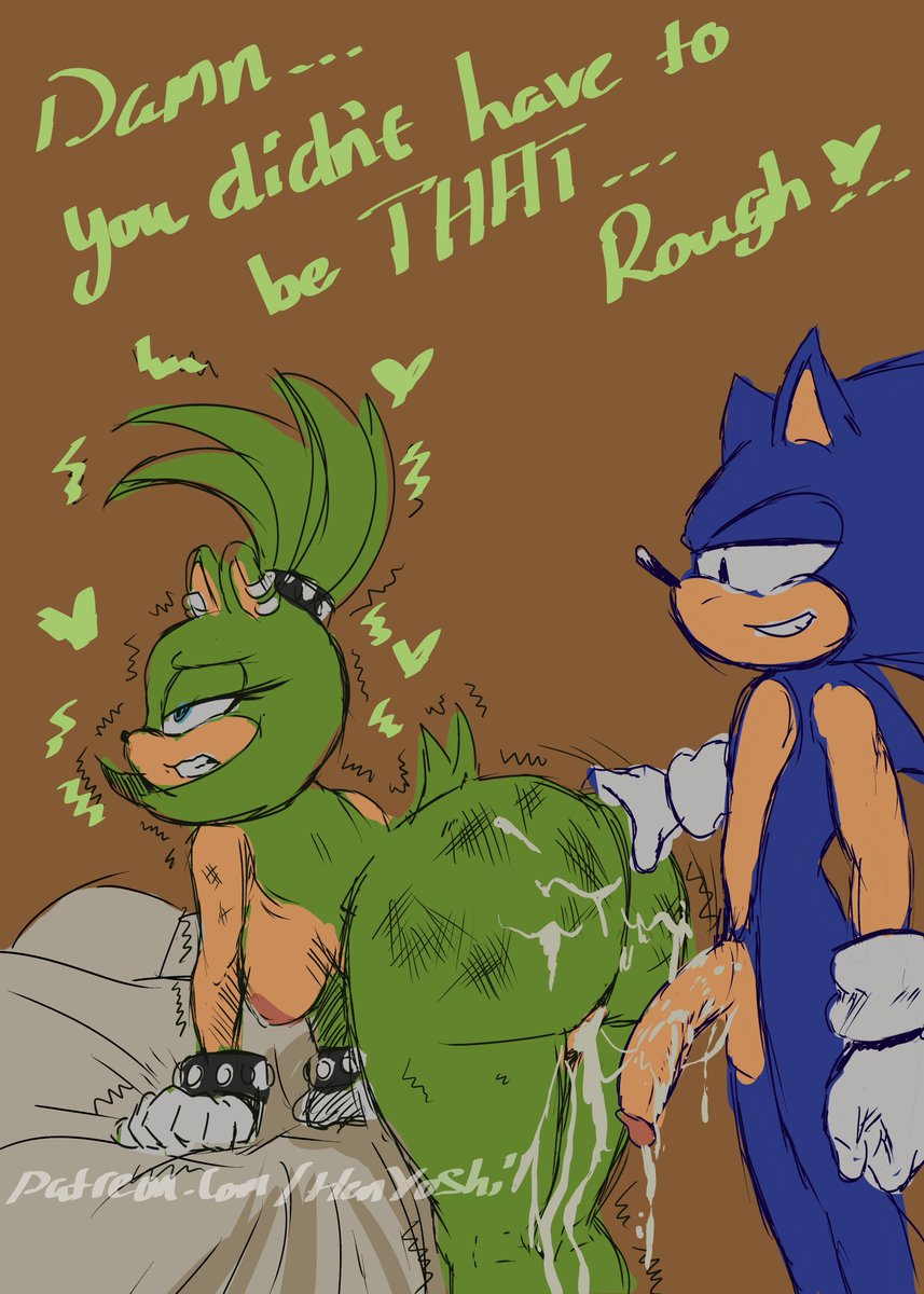 HanYoshi3's tweet photo. Surge/Sonic Sketch #nsfw #NSFW https://t.co/xUwL70CKdD