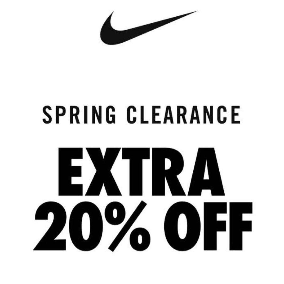 nike sale extra 20