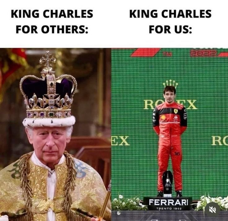F1HardWalls4K's tweet photo. Charles Leclerc 👑🤴 https://t.co/r6BjWPFVRk