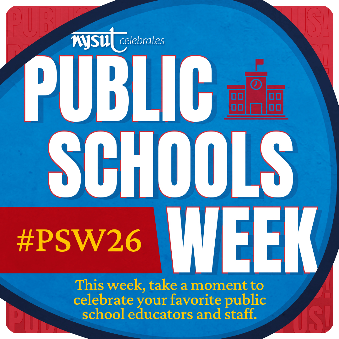 It's Public Schools Week which offers all of us a chance to remind everyone that Public Schools Unite Us.

Public schools are an integral part of every single one of our communities. Thank you to everyone who is #PublicSchoolProud and supports public education. #PSW26