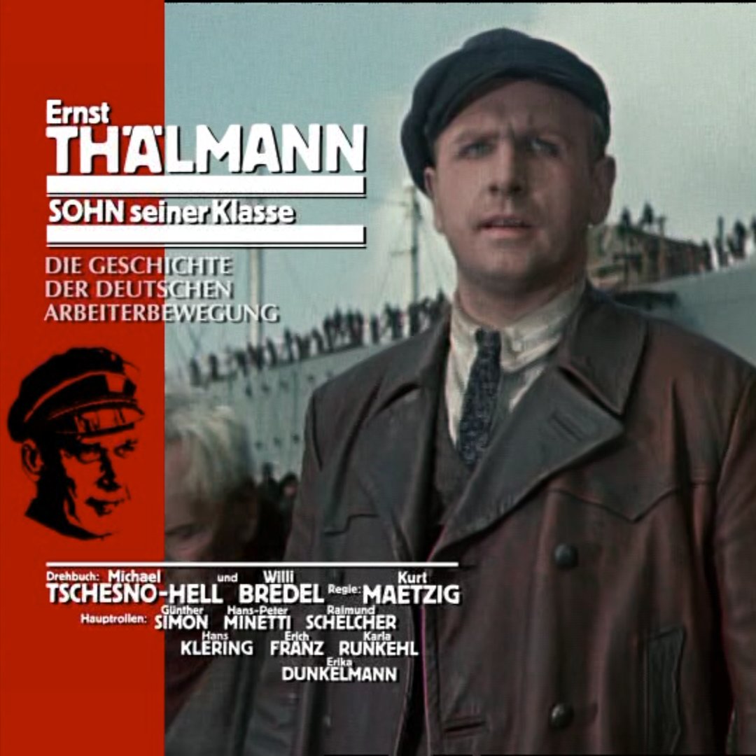 Filmabend. Erster seit Full Metal Jacket, letztes Jahr.

Heute: Ernst #Thälmann - Sohn seiner Klasse [DEFA, 50er Jahre].

Einer meiner Lieblings-Geschichts/Politik-Filme. Jedes Mal lehrreich, aufrüttelnd und mich bestätigend, wo ich stehe.

Thälmann: tot, aber nicht vergessen! ✊