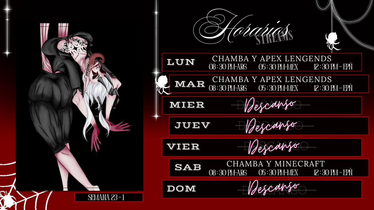 La chamba me consumirá por completo jsjsjsjs 

twitch.tv/ameliianaa

#vtubers #twitch