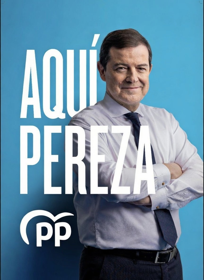 Aquí, el cartel.
Aquí, pereza.