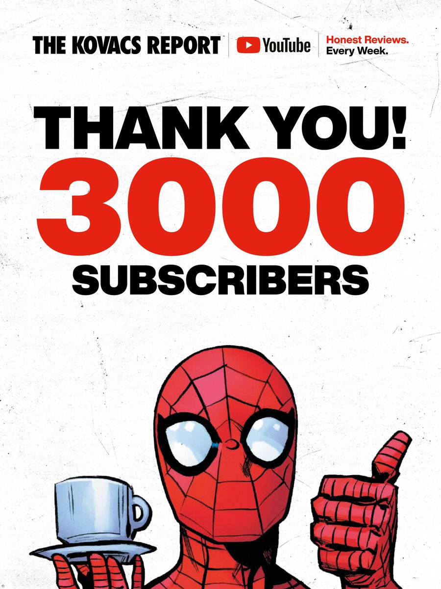 3000 SUBSCRIBERS!
Thank You! Thank You! And Thank You Again!

The Kovacs Report has hit 3000 subscribers on <a href="/YouTube/">YouTube</a>  and I just wanted to thank everyone for their support, it is very much appreciated and it’s all down your support! Hopefully the videos are getting better every