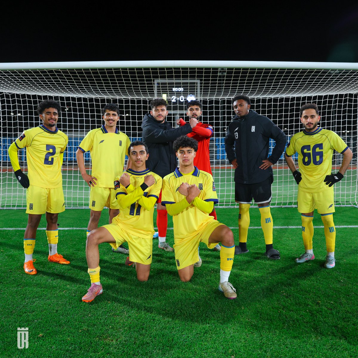 OrobahSA's tweet photo. فرحة الانتصار والشباك النظيفة 🤩💛💚

#دوري_جوي_للنخبةU21 https://t.co/nbrzT7ycnx