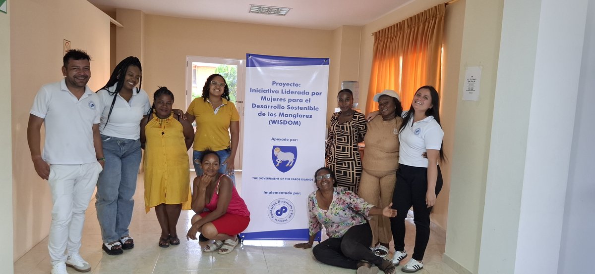 fundepaz's tweet photo. Iniciamos con entusiasmo el proyecto Iniciativa Liderada por Mujeres para el Desarrollo Sostenible de los Manglares – WISDOM apoyado x el Gobierno de las Islas Faroe, concertando su implementación con las orgs de Tumaco: Asofortaleza, Asopezconcha y Asociación Raíces del Manglar. https://t.co/MOB6ys0BhP