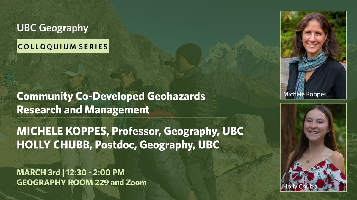 UBC Geography (also at @ubcgeography.bsky.social) tweet media