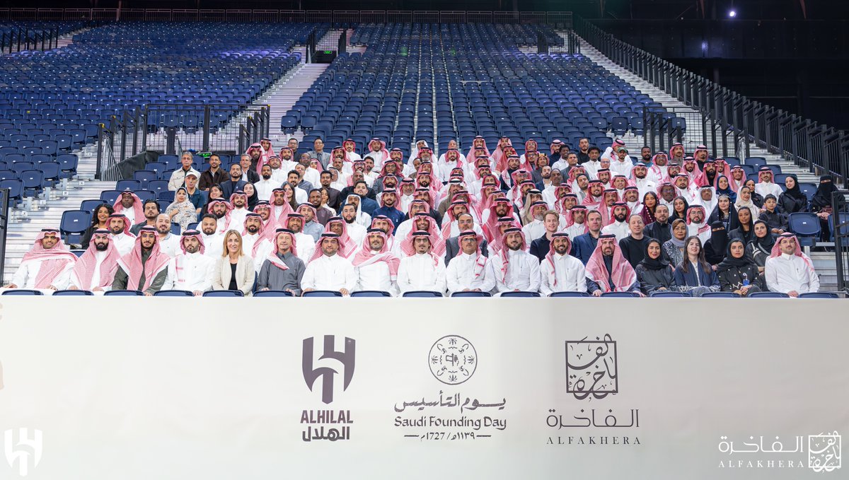 Alhilal_FC's tweet photo. إفطار رمضاني يجمع عائلة #الهلال بمناسبة #يوم_التأسيس 💙

@alfakhera1 https://t.co/LEeo4jHc86