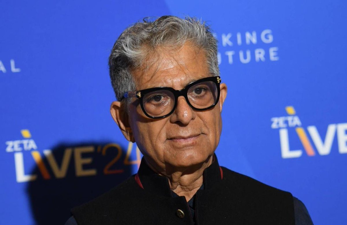 ELLEfrance's tweet photo. Ce que l’on sait des liens entre Jeffrey Epstein et Deepak Chopra, le gourou du bien-être à Hollywood https://t.co/zZne7wiYeB https://t.co/AmSxqQskvM