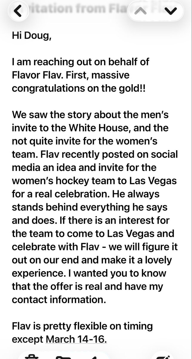 Formal invitation sent to the women’s hockey team,,; but if anyone knows someone with them,,, have them reach out to my great at the email in my bio. 

Let’s do this,!!!