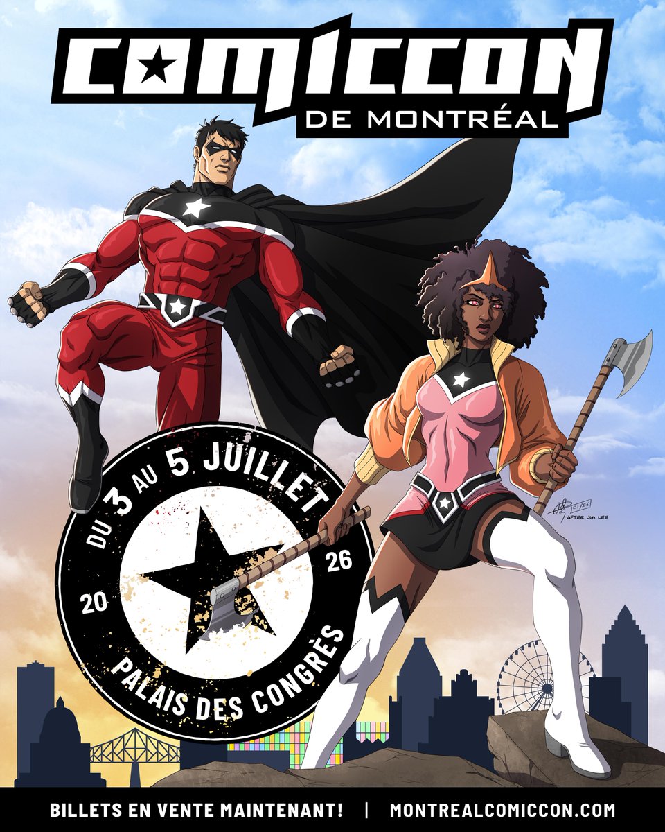 Comiccon de Montréal tweet media