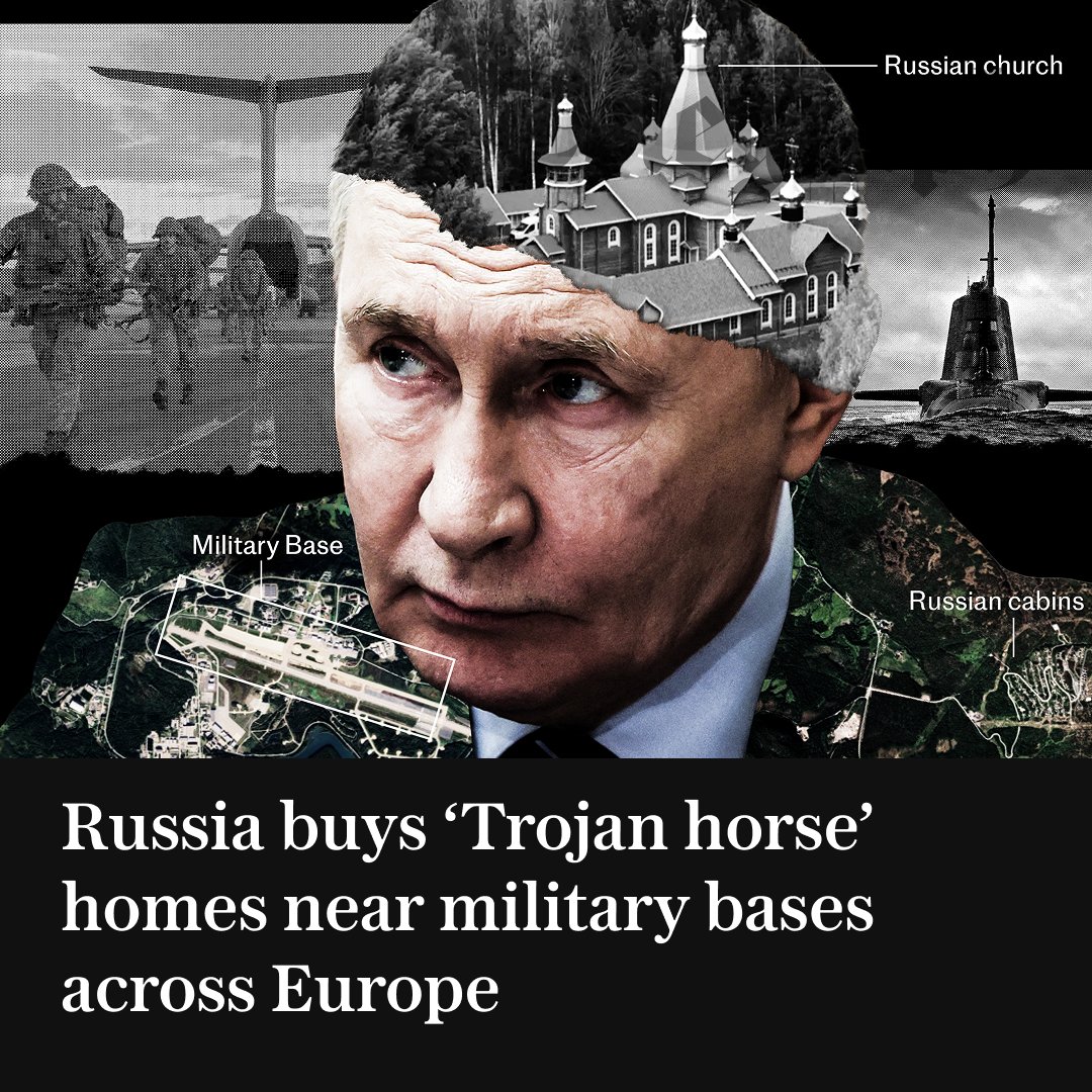 🔴 Kremlin spies acquiring network of sites designed to launch sabotage campaigns

Read the full story below 🖇️
telegraph.co.uk/world-news/202…