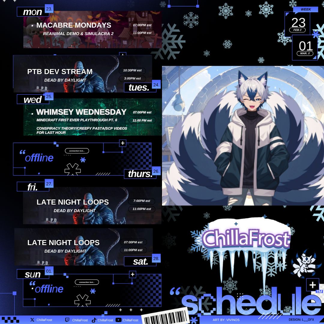 ChillaFrost (@chillafrost) on Twitter photo 