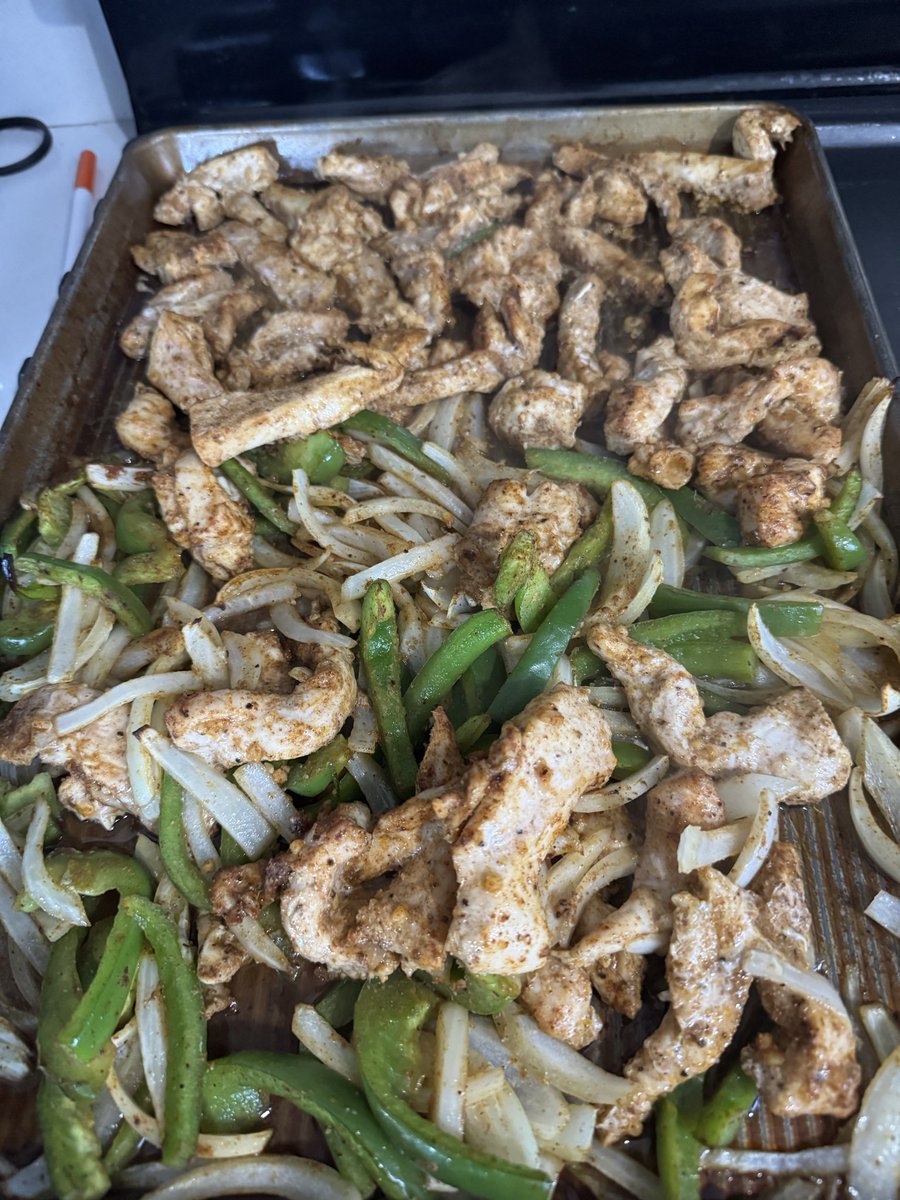 Sheet Pan fajitas