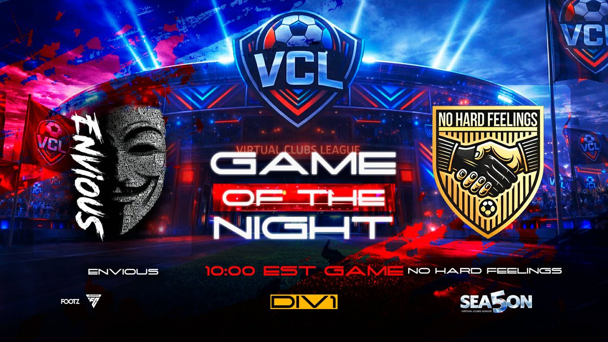 VCLNA's tweet photo. 🚨 VCL GAMES OF THE NIGHT 🚨

The stage is set.
The lights are on.
It’s time for statement performances.

Who’s showing up? Who’s taking over? 👀🔥

Tap in, show support, and don’t miss a second of the action.
#VCL #GamesOfTheNight https://t.co/IFBc368Uw6