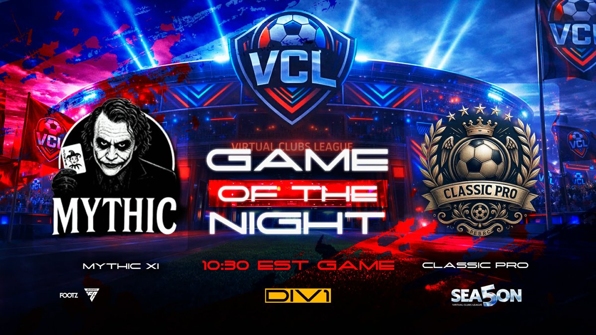 VCLNA's tweet photo. 🚨 VCL GAMES OF THE NIGHT 🚨

The stage is set.
The lights are on.
It’s time for statement performances.

Who’s showing up? Who’s taking over? 👀🔥

Tap in, show support, and don’t miss a second of the action.
#VCL #GamesOfTheNight https://t.co/IFBc368Uw6