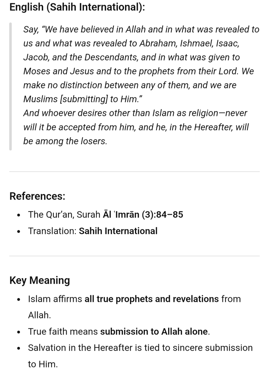 JusticePath2088's tweet photo. Which religion is acceptable to the creator ... https://t.co/FjwKUuctNa
