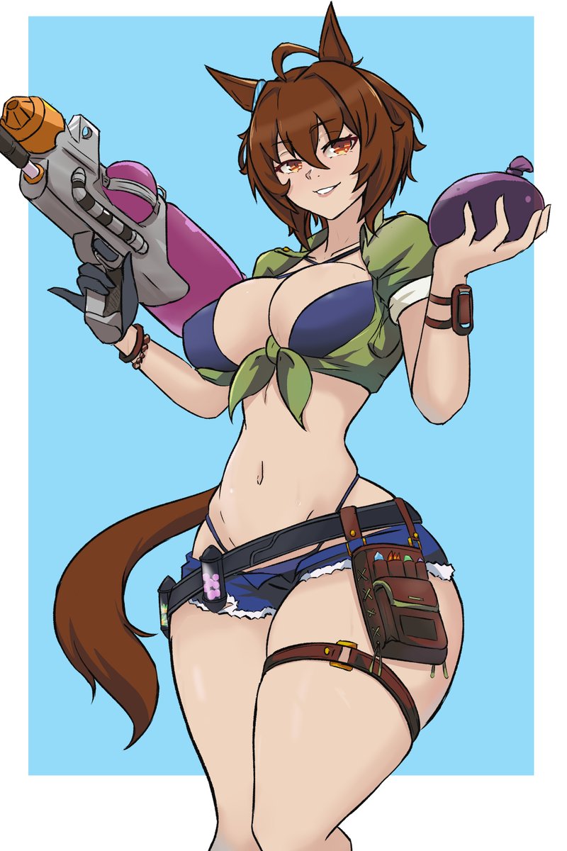 Spring Break season with Agnes Tachyon #umamusume