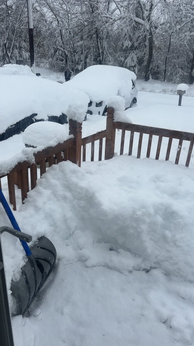 The bomb cyclone blizzard of 2026 brought 3 feet of snow here you guys ...