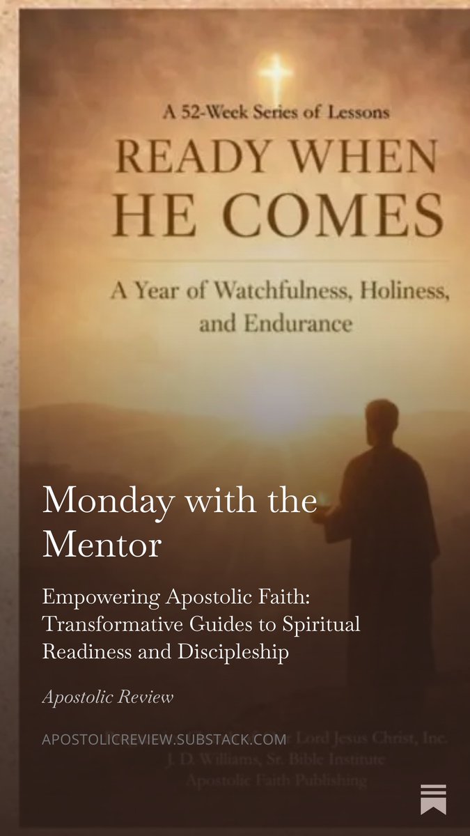 Apostolic Review tweet media