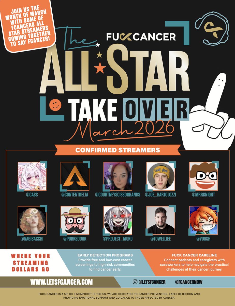 Fuck Cancer Events tweet media