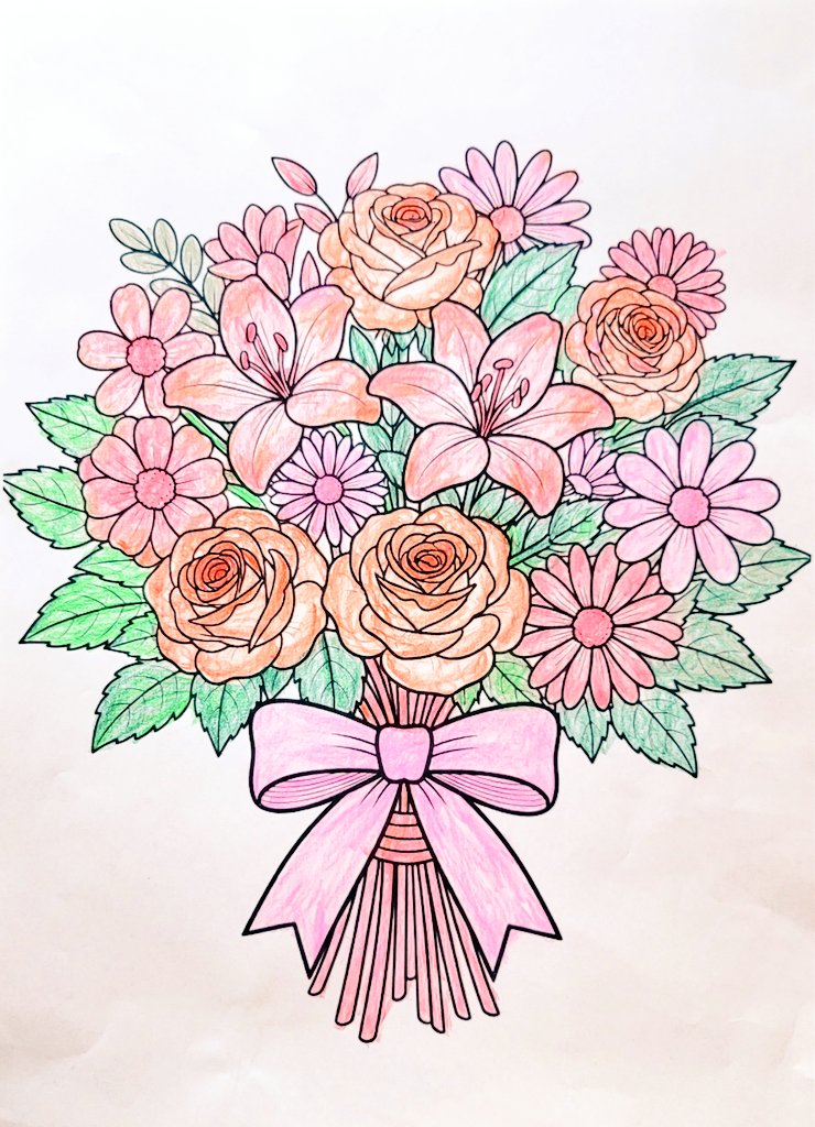 ropyropy's tweet photo. 今週の #デイからのお土産 #塗り絵
今回も春の雰囲気満載でした。 https://t.co/t0CTji0kaH