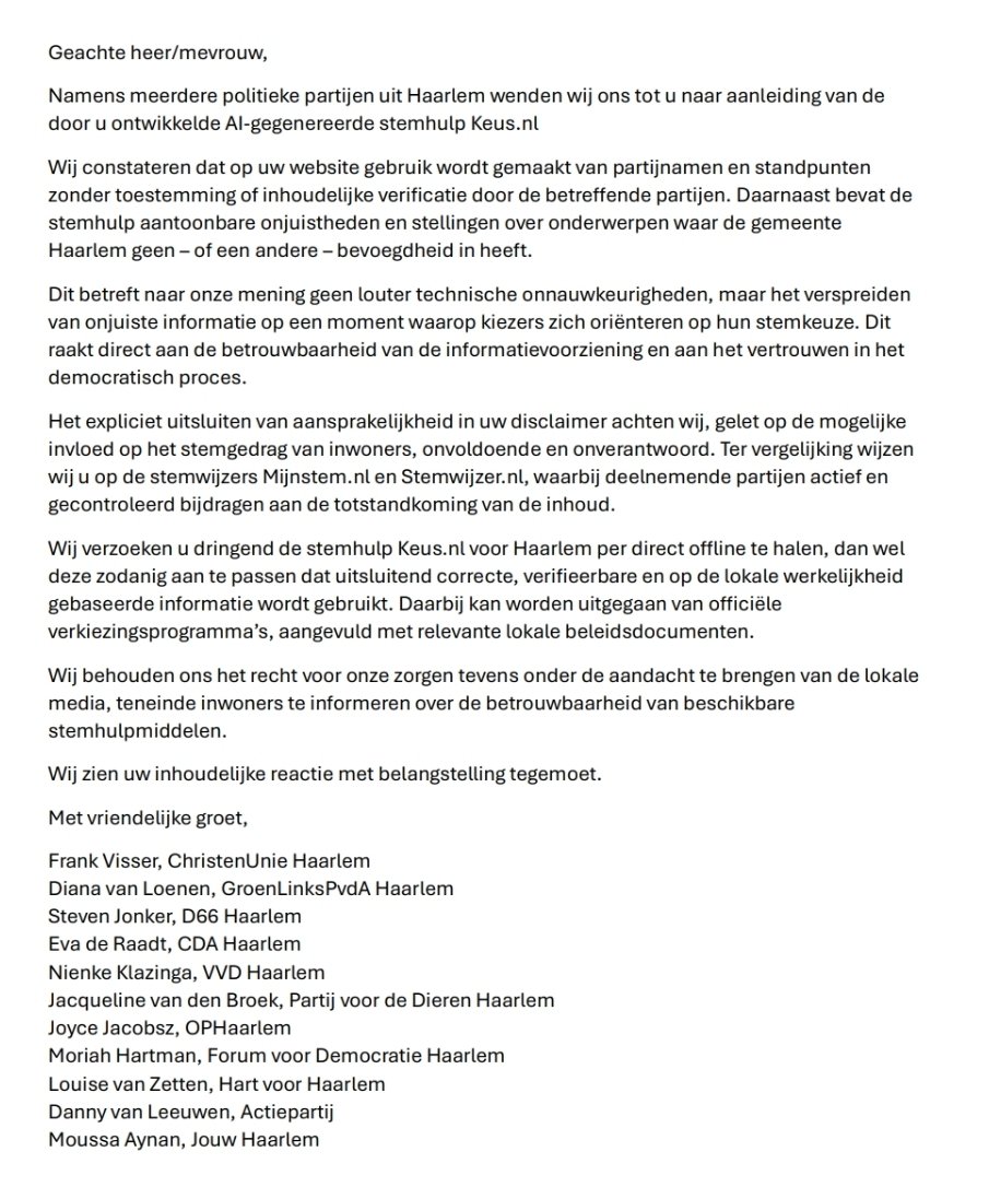 ChristenUnie Haarlem tweet media