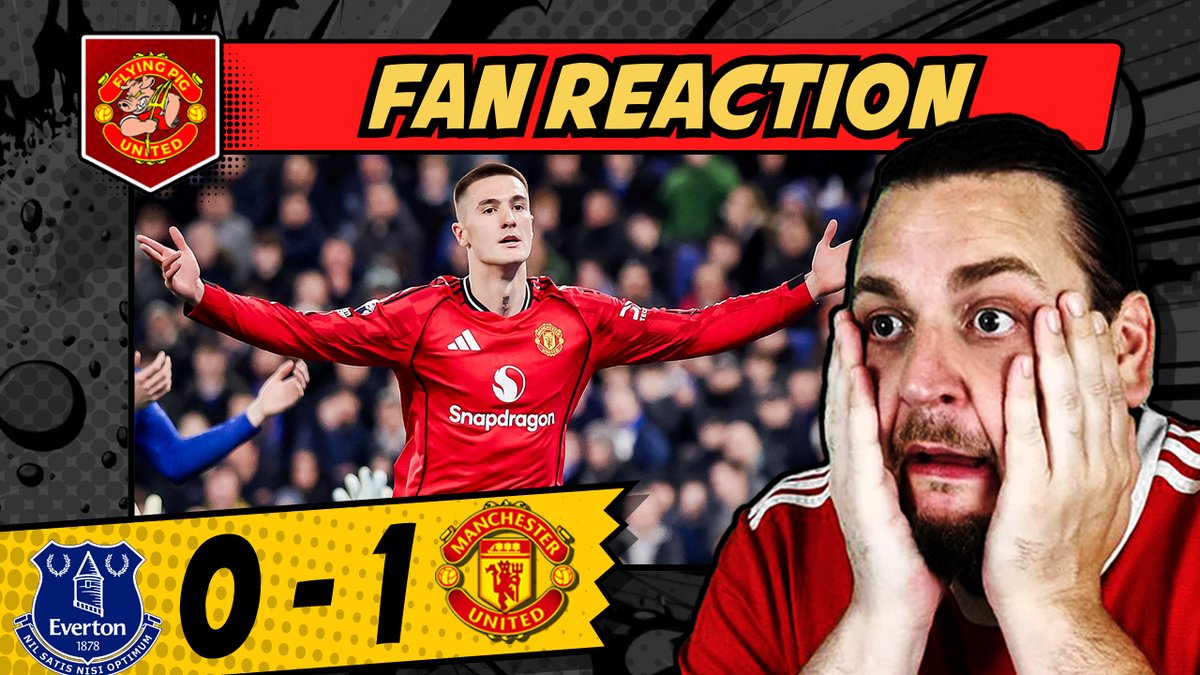 EVERTON 0-1 MAN UTD REACTION HERE youtu.be/Wnj1byykyKI?si… via <a href="/YouTube/">YouTube</a>

Super Sub Sesko Strikes Again! Everton 0-1 Manchester United Fan Reaction 

#mufc #manutd #everton #evemun #premierleague #sesko #fanreaction