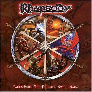23 de febrero de 2004. Se publica el álbum llamado "Tales From The Esmerald Sword Saga", es un disco compilado de la banda Rhapsody. #Rhapsody.