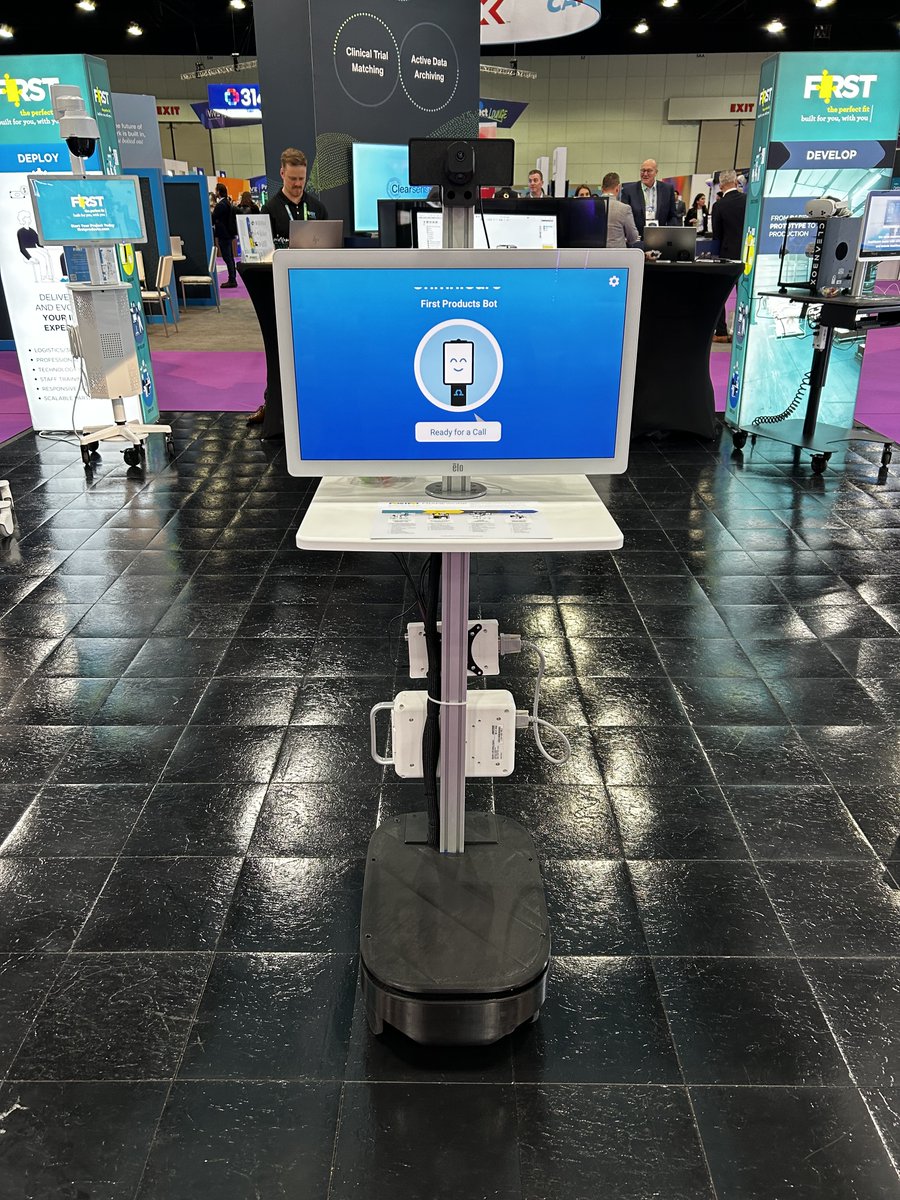 Meet the only team member at #ViVE2026 that doesn’t need coffee ☕🤖

Our FIRST Products Bot cart is cruising around like it owns the place.

Come watch it drive itself (yes, really) at Booth #1736.

No badge scan required… but we’ll take one 😉