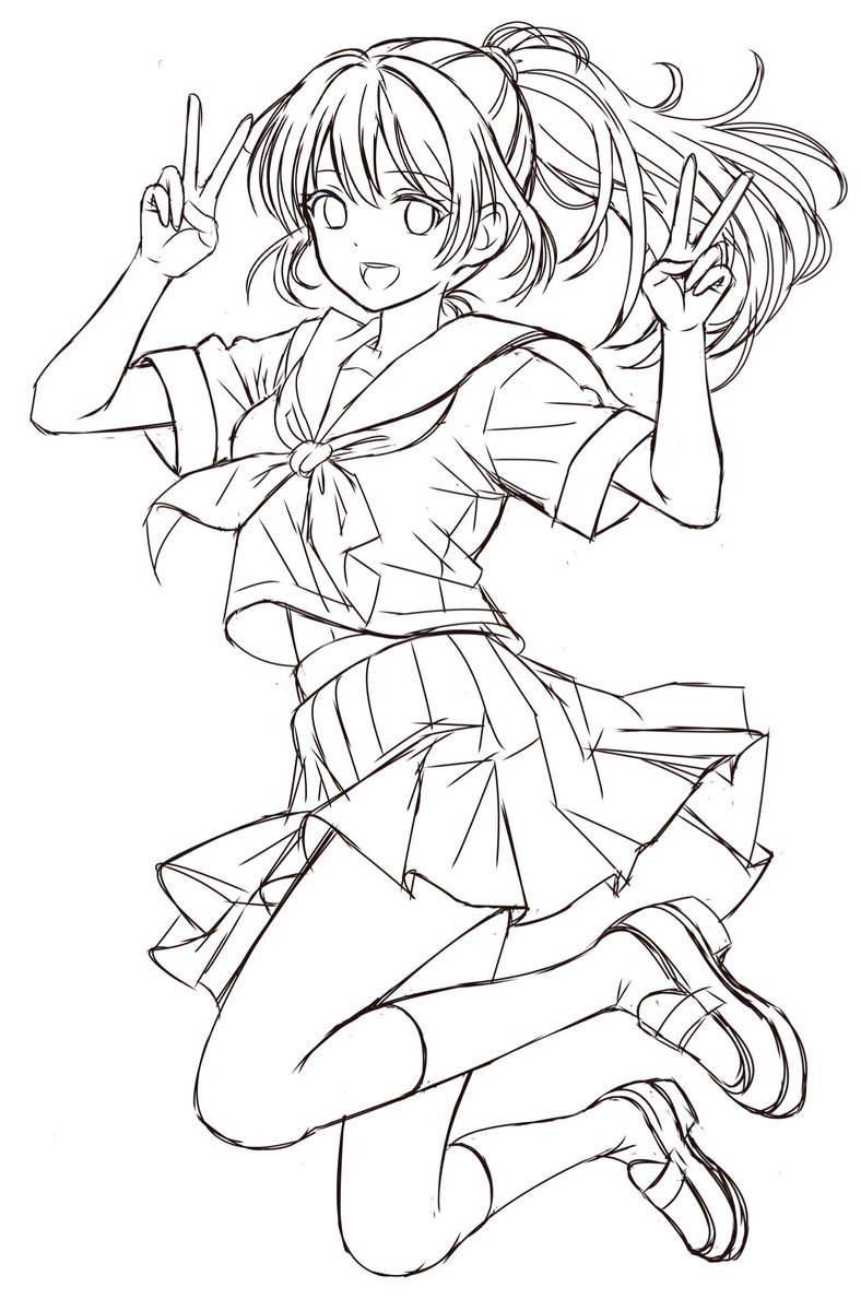 欲望のままカラーイラストをお願いします😊