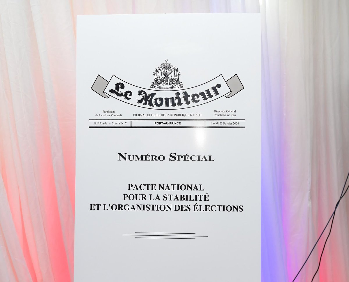 Primature de la République d’Haïti tweet media