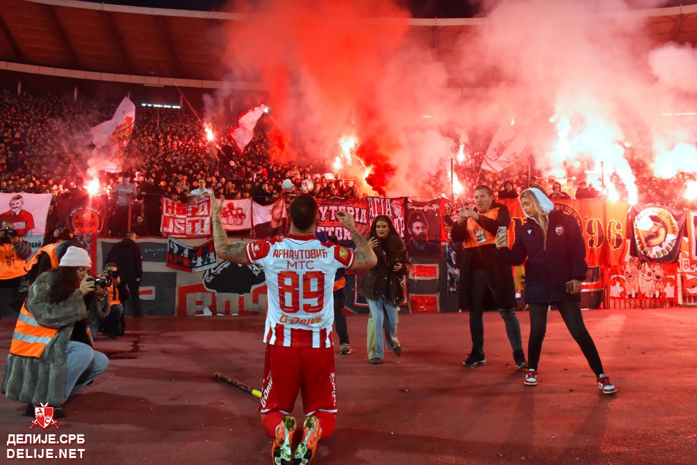 ESTRELLA ROJA - FK Partizan. Delije (22/2/2026)