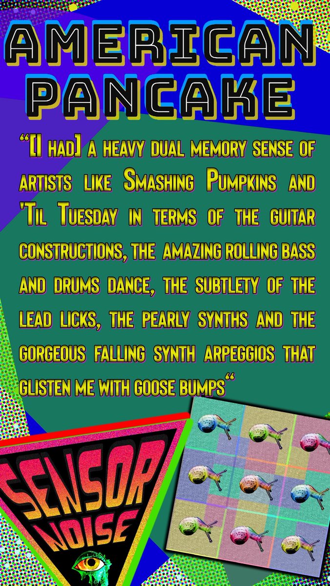 SensorNoiseFM's tweet photo. Thanks for the love @AmericanRobb! 
Read more: https://t.co/juezv8JHpn
#AcidFriends #SensorNoise #NewMusic https://t.co/xnJIXat0ki