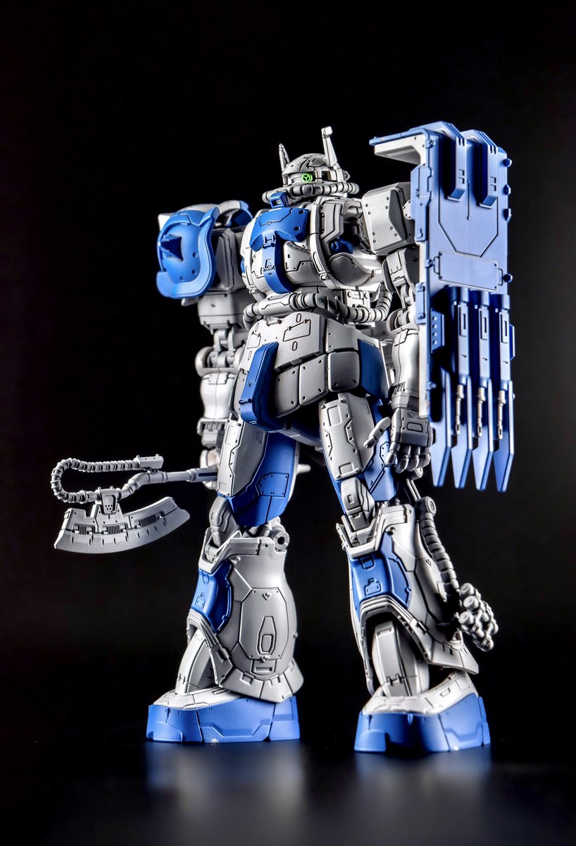 puras9211's tweet image. 白いザク
完成しました✍️

ランナー塗装からのスミ入れのみ
製作期間1日フィニッシュ作品です

#ガンプラ #gunpla