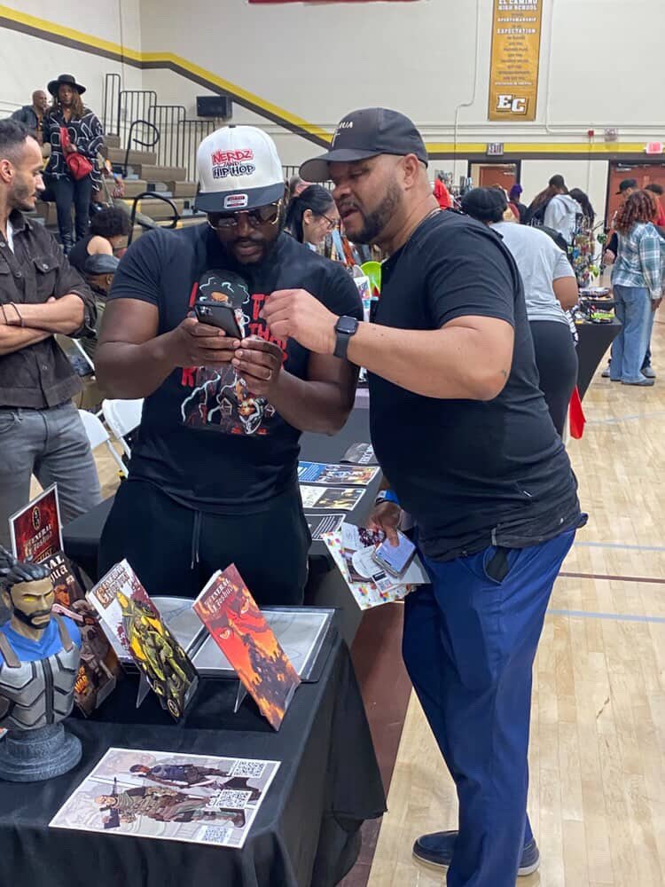 mindthetypos's tweet photo. Had an amazing time at the 5th Annual North San Diego County Black Festival 🙌🏾

Blessed to be there with @_imperfectcreationz @jamal_anansi @generaljoshua
Grateful for the opportunity, the great energy, and to have sold some books
#BlackFestival #AuthorLife #IndieAuthor https://t.co/5xxR2bI0K7