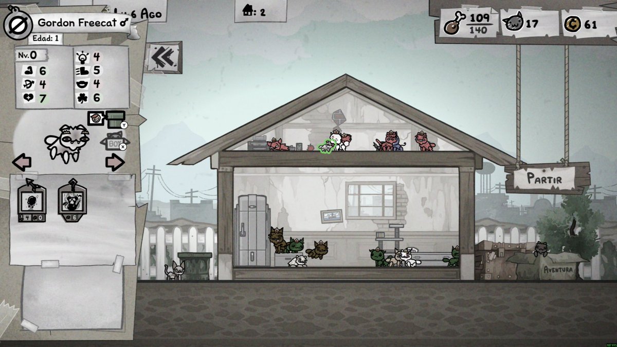 Vamos empezando y ya llego la mera cabra
Gordon Freecat
El elegido para carrearme del acto 1