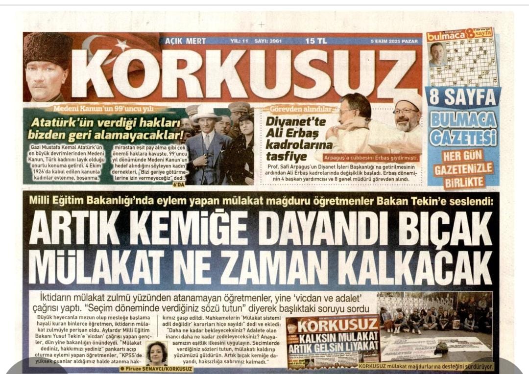 Hak gaspı görmezden gelinemez. 1611 öğretmen için adalet şimdi.

#FBvKAS Talisca Kerem Nene Emre Yasin Kol Kasımpaşa Asensio Tedesco İyikidoğdun Prenses Çağlar Forvet Musaba İrfan Stoper #FBvKSP #OkuldaRamazanaDestek